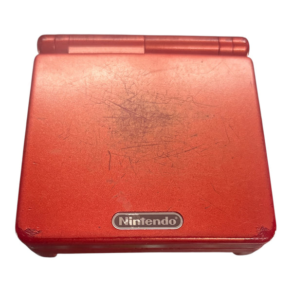 GAME BOY ADVANCE SP CONSOLE RED (UB)