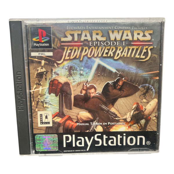 STAR WARS EPISODE 1: JEDI POWER BATTLES PS1