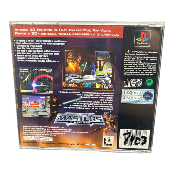 STAR WARS: MASTERS OF TERAS KASI PS1