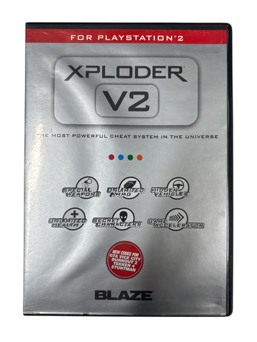 XPLODER V2 CHEAT DISC PS2