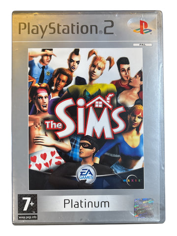 THE SIMS PLATINUM PS2