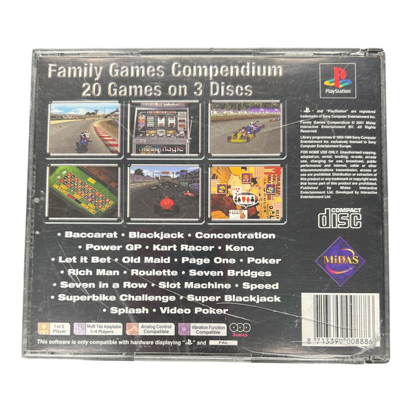 FAMILY GAMES COMPENDIUM PS2