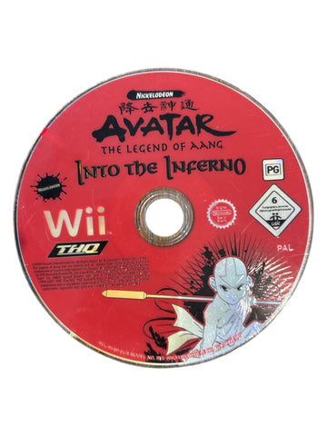 AVATAR: THE LEGEND OF AANG INTO THE INFERNO WII