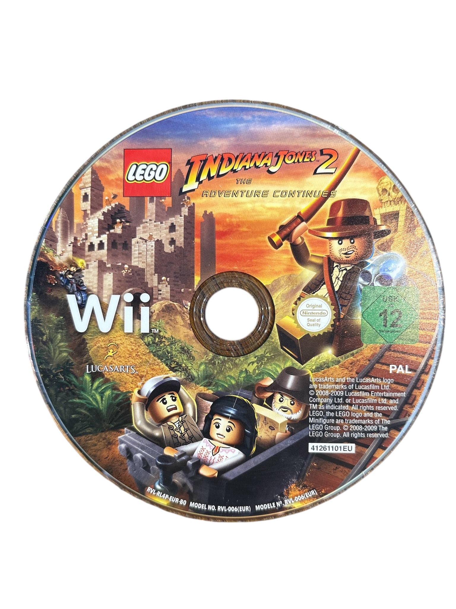 LEGO INDIANA JONES 2: THE ADVENTURE CONTINUES WII