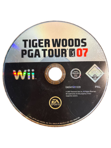 TIGER WOODS PGA TOUR 07 WII