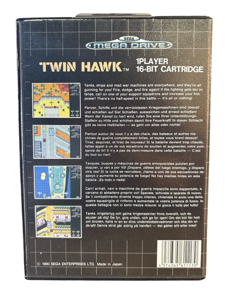 TWIN HAWK MEGADRIVE