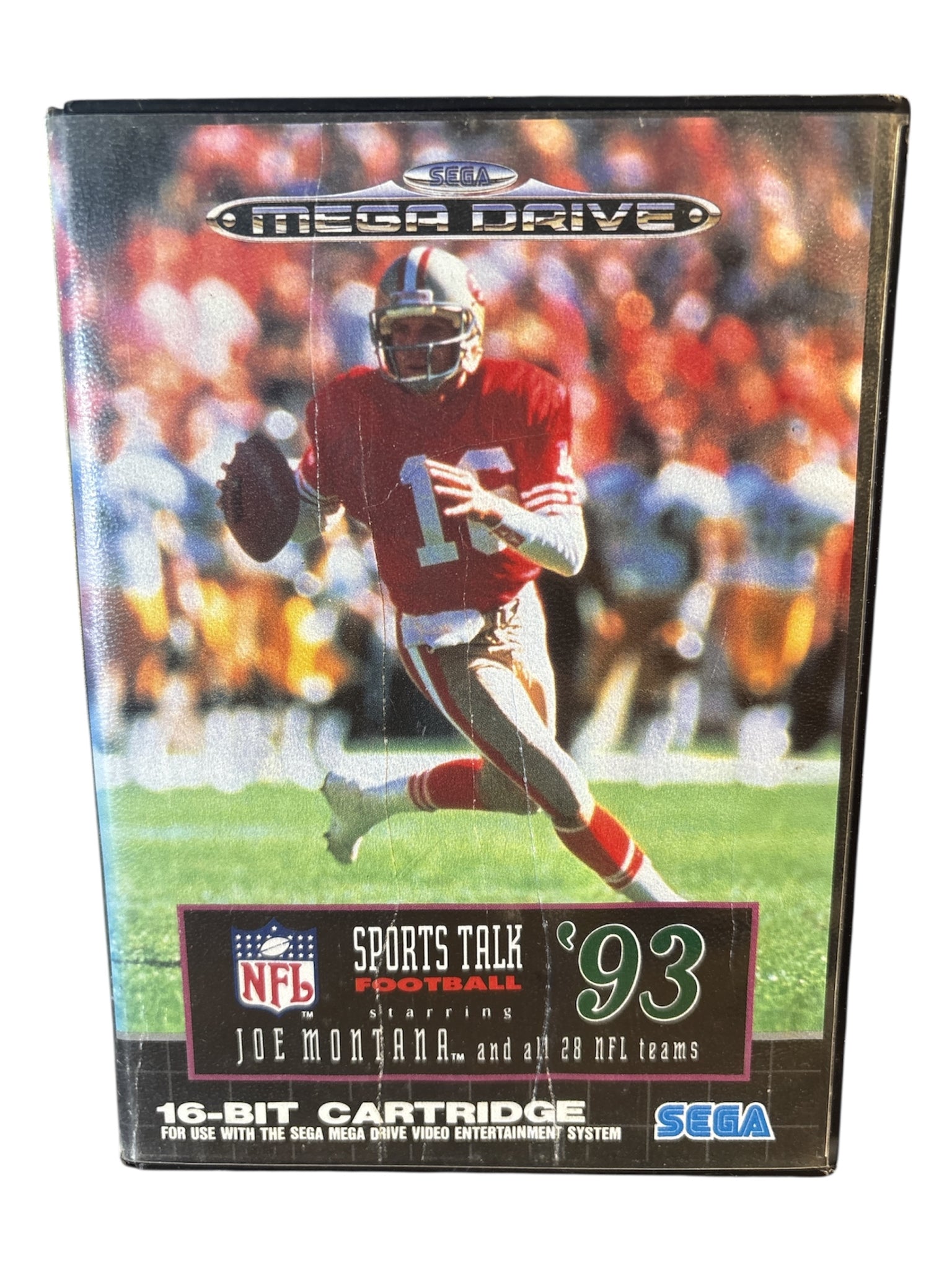 NFL SPORTS TALK FOOTBALL 93 SEGA MEGADRIVE