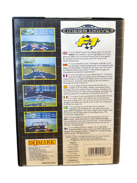 F1 SEGA MEGADRIVE