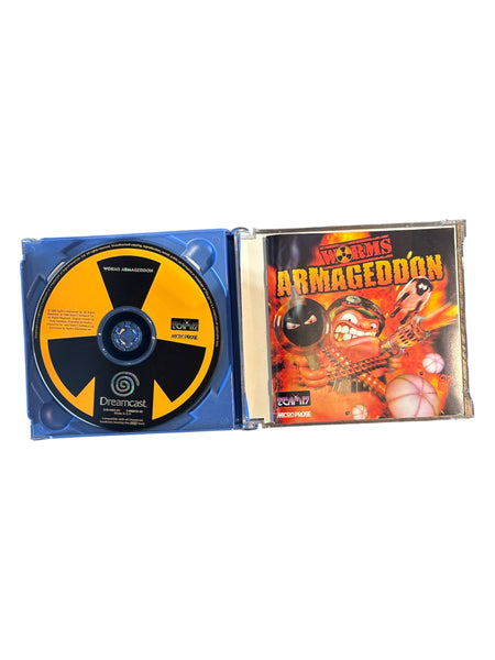 WORMS ARMAGEDDON SEGA DREAMCAST