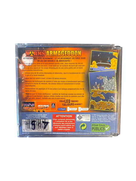 WORMS ARMAGEDDON SEGA DREAMCAST