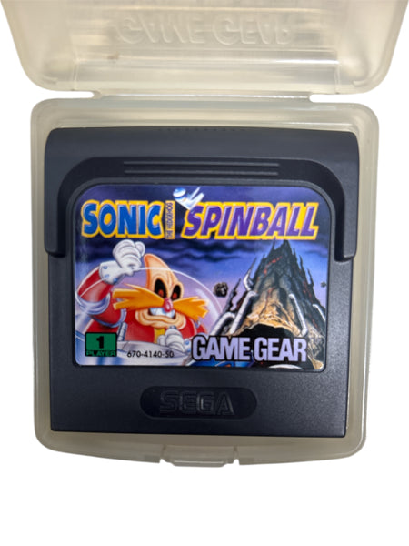 SONIC SPINBALL SEGA GAME GEAR