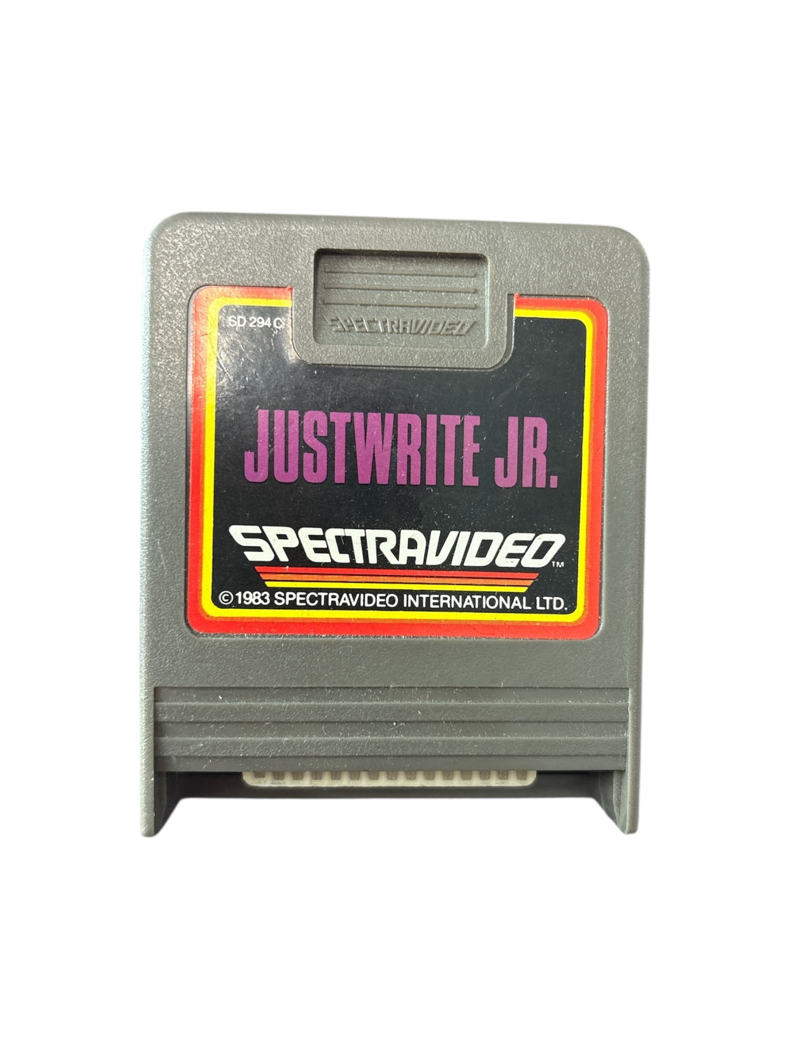 JUSTWRITE JR. SPECTRAVIDEO