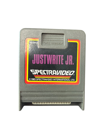 JUSTWRITE JR. SPECTRAVIDEO