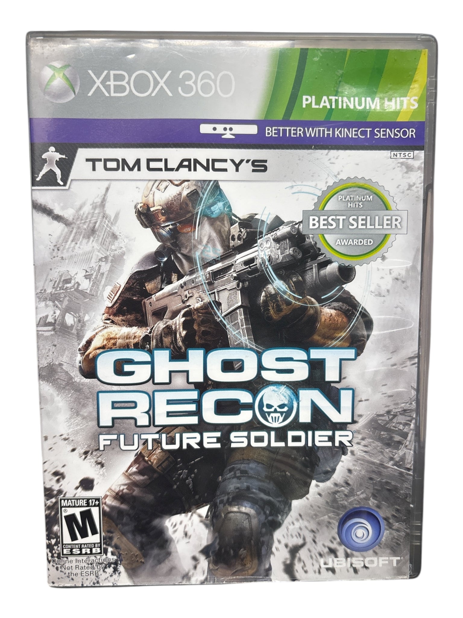 GHOST RECON FUTURE SOLDIER PLATINUM HITS XBOX 360 NTSC USA