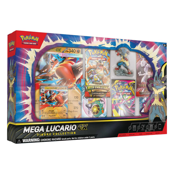 POKEMON MEGA LUCARIO EX FIGURE COLLECTION