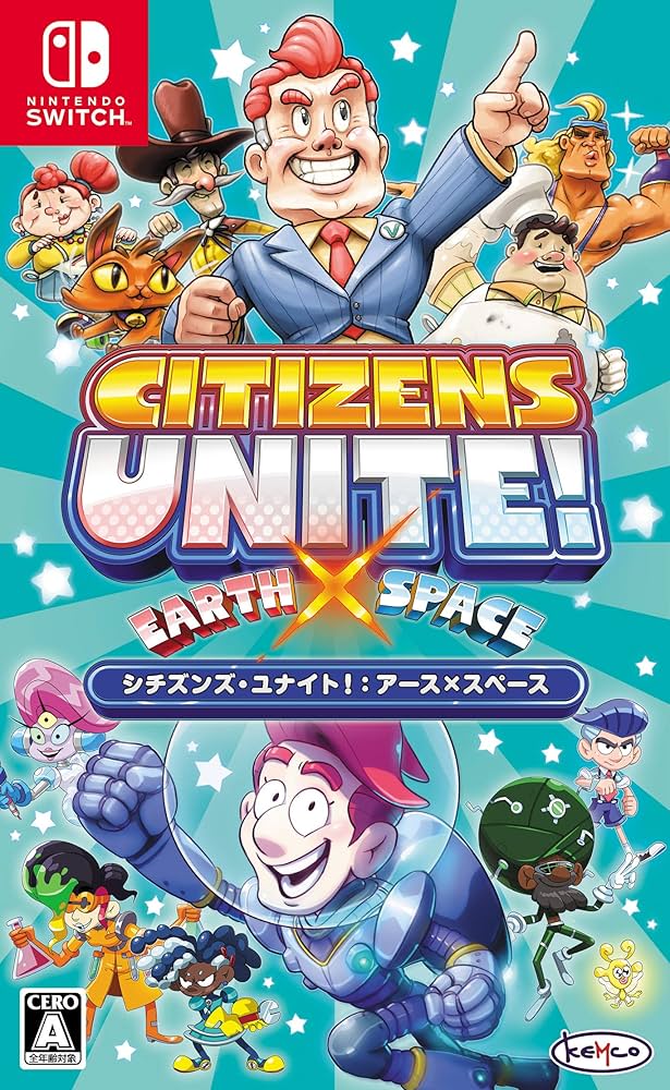 CITIZENS UNITE EARTH X SPACE SWITCH JAPANESE