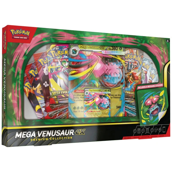 POKEMON MEGA VENUSAUR EX PREMIUM COLLECTION