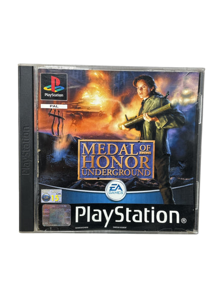 MEDAL OF HONOR UNDERGROUND PS1