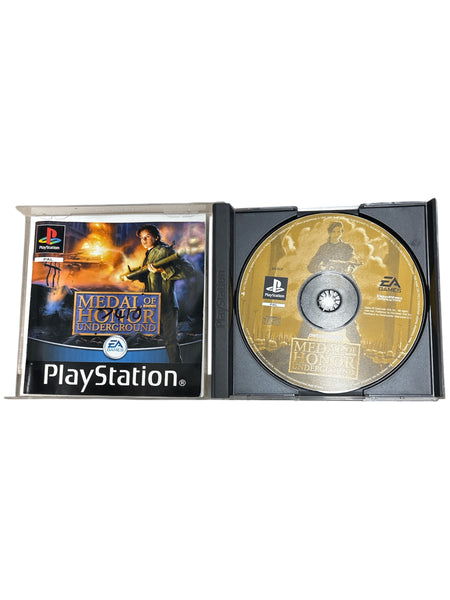MEDAL OF HONOR UNDERGROUND PS1