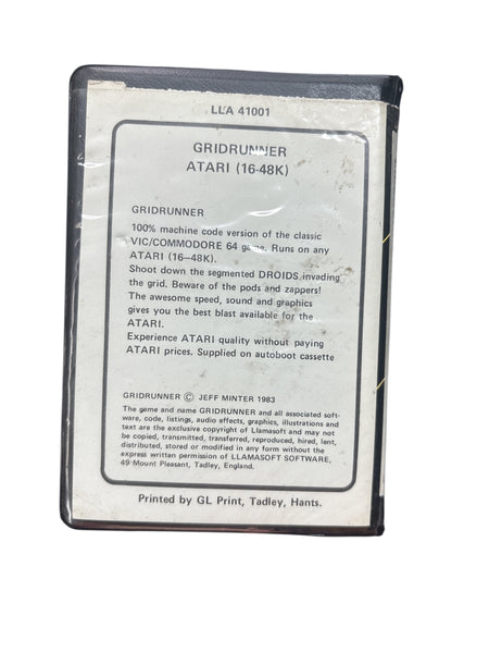 GRID RUNNER ATARI 400/800/XL/XE