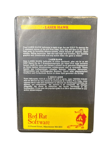 LASER HAWK ATARI 400/800/XL/XE