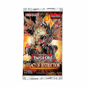 YUGIOH LEGACY OF DESTRUCTION BOOSTER 1ST EDITION