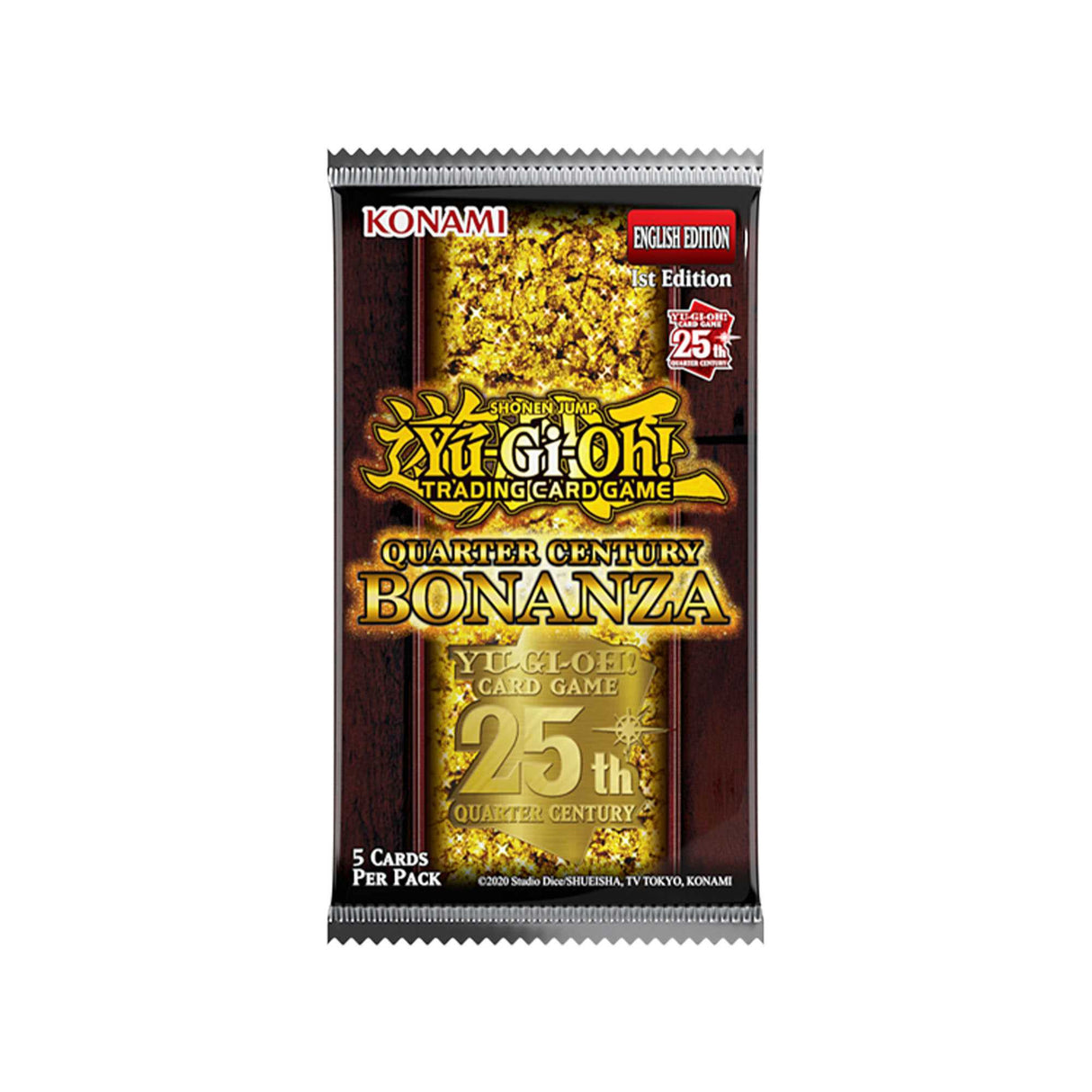 YUGIOH QUARTER CENTURY BONANZA BOOSTER