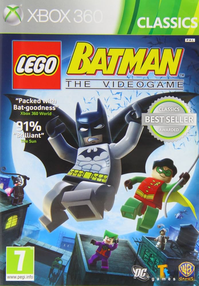 LEGO BATMAN: THE VIDEOGAME CLASSICS XBOX 360