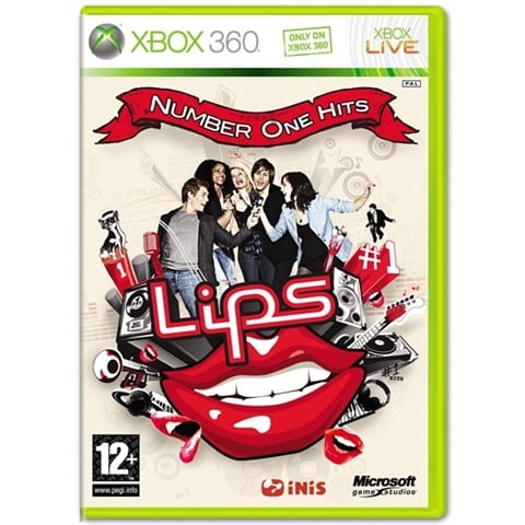 LIPS NUMBER ONE HITS XBOX 360