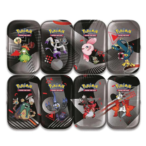 POKEMON SCARLET & VIOLET WHITE FLARE & BLACK BOLT UNOVA MINI TIN