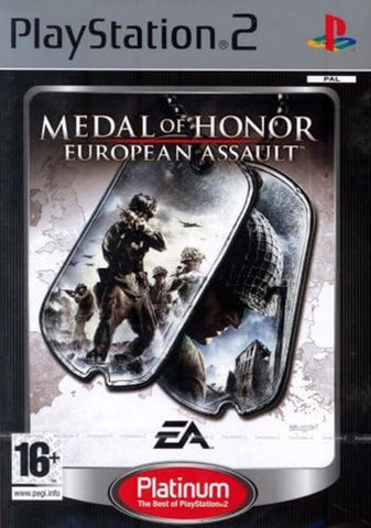 MEDAL OF HONOR EUROPEAN ASSAULT PS2