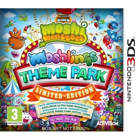 MOSHI MONSTERS: MOSHLINGS THEME PARK 3DS