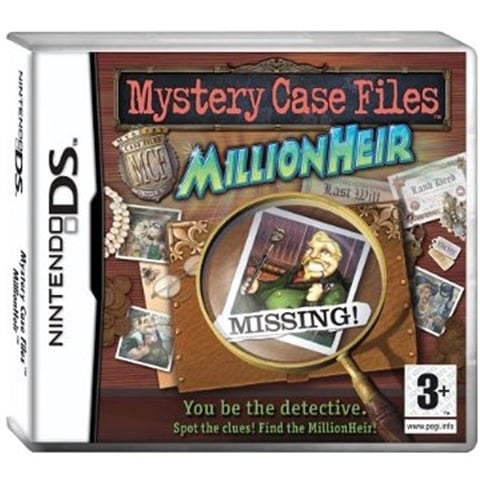 MYSTERY CASE FILES: MILLIONHEIR DS