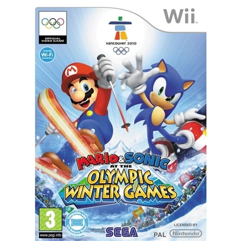 MARIO & SONIC AT THE OLYMPIC WINTER GAMES WII