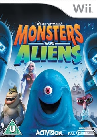 MONSTERS VS ALIENS WII