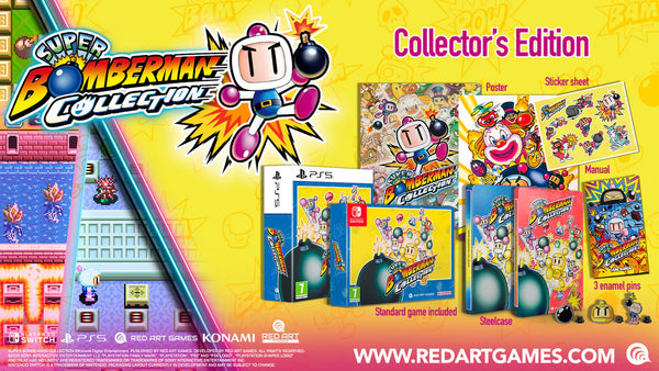 SUPER BOMBERMAN COLLECTION: COLLECTORS EDITION SWITCH