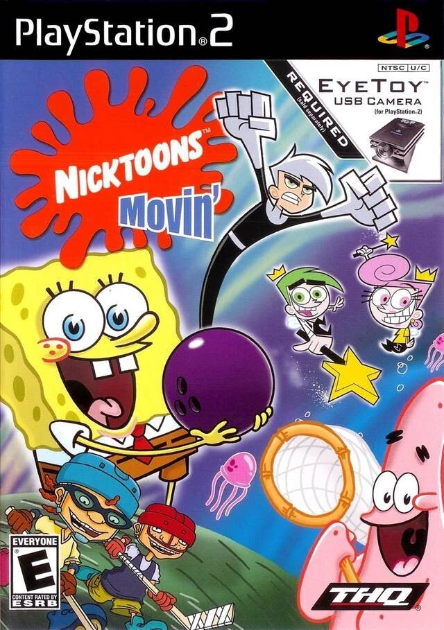 NICKTOONS MOVIN' NTSC PS2