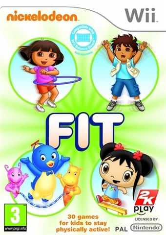 NICKELODEON FIT WII