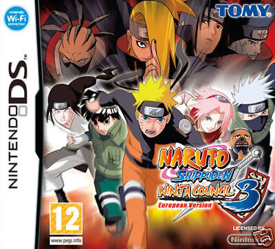 NARUTO SHIPPUDEN: NINJA COUNCIL 3 DS