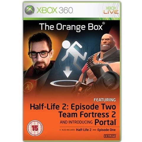 THE ORANGE BOX XBOX 360