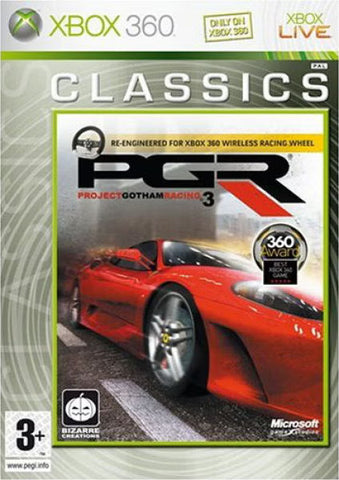 PROJECT GOTHAM RACING 3 CLASSICS XBOX 360