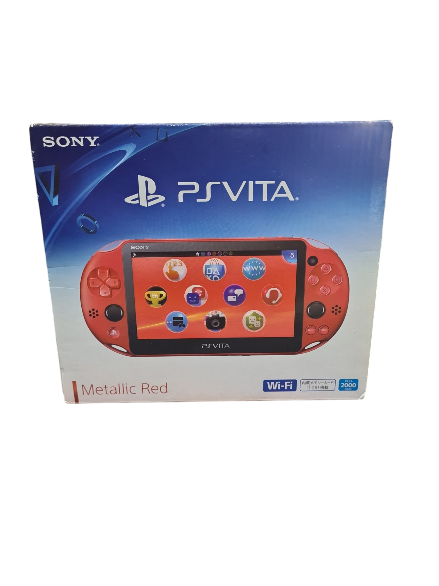 PS VITA CONSOLE METALLIC RED