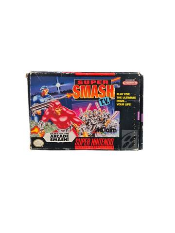 SUPER SMASH TV SNES NTSC US