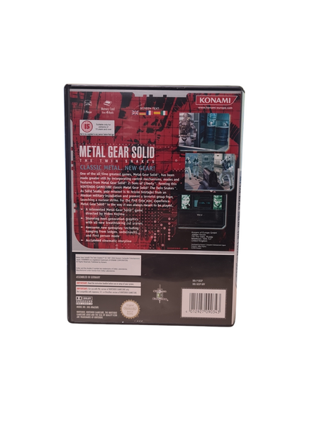 METAL GEAR SOLID THE TWIN SNAKES GAMECUBE