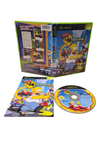 THE SIMPSONS HIT & RUN XBOX