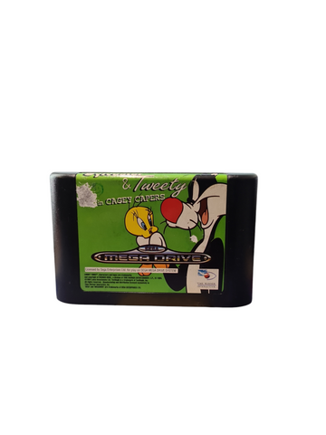 SYLVESTER & TWEETY IN CAGE CAPERS SEGA MEGADRIVE