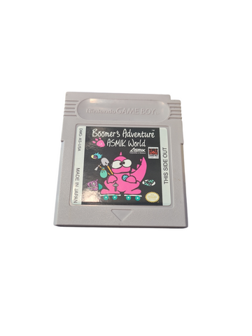 BOOMER'S ADVENTURE ASMIK WORLD GAME BOY