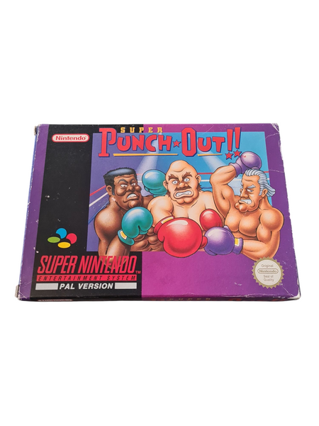 SUPER PUNCH OUT SNES