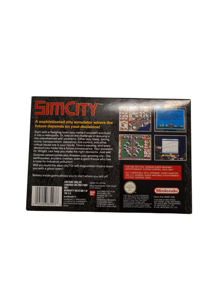 SIM CITY SNES