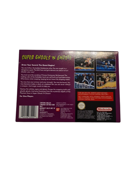 SUPER GHOULS N GHOST SNES
